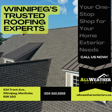 Don't Let Winnipeg Weather Get the Best of Your Home! Choose All Weather Exteriors, Your One-Stop Shop for All Things Exterior!